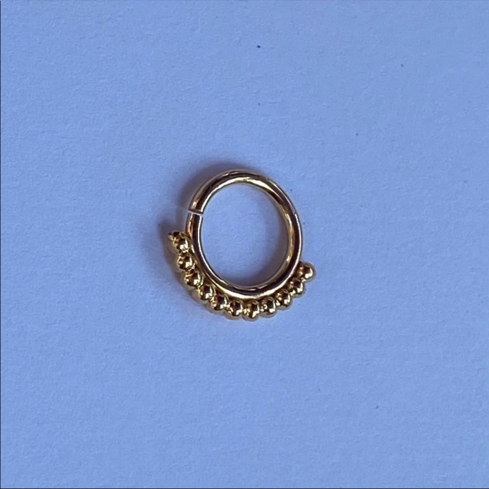 New!BVLA Latchmi Goddess Seam Ring Rose Gold 5/16”